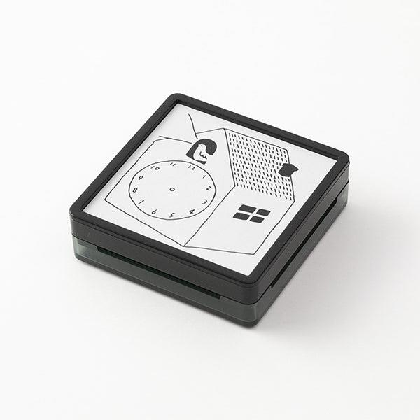 Midori Paintable Penetration Stamp Damga - Large Size - Clock 35386006