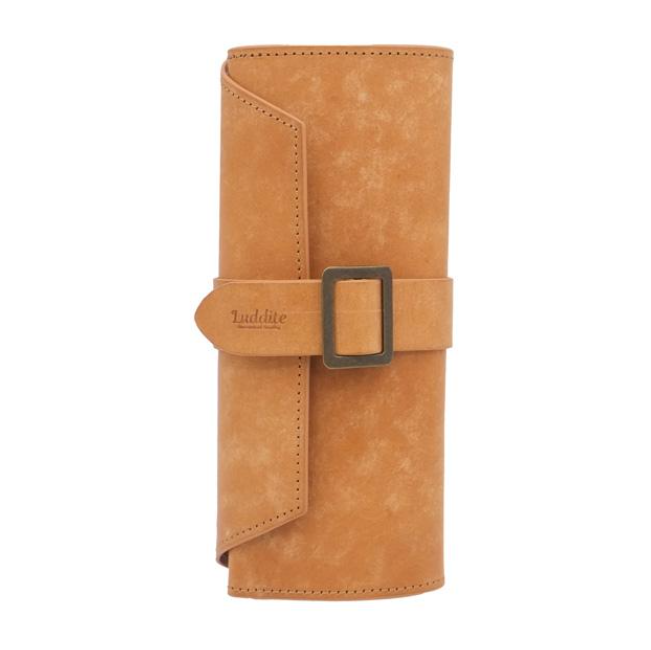 Luddite Limited Edition Hand Made Maya Derisi Rulo Kalemlik Camel