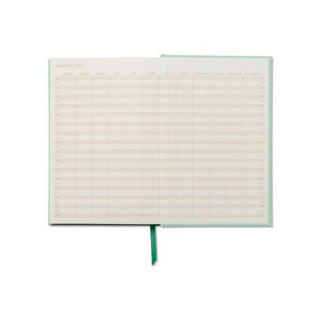 DesignWorks Ink Vintage Sass Hardcover Journal - Leaf Me Alone Defter