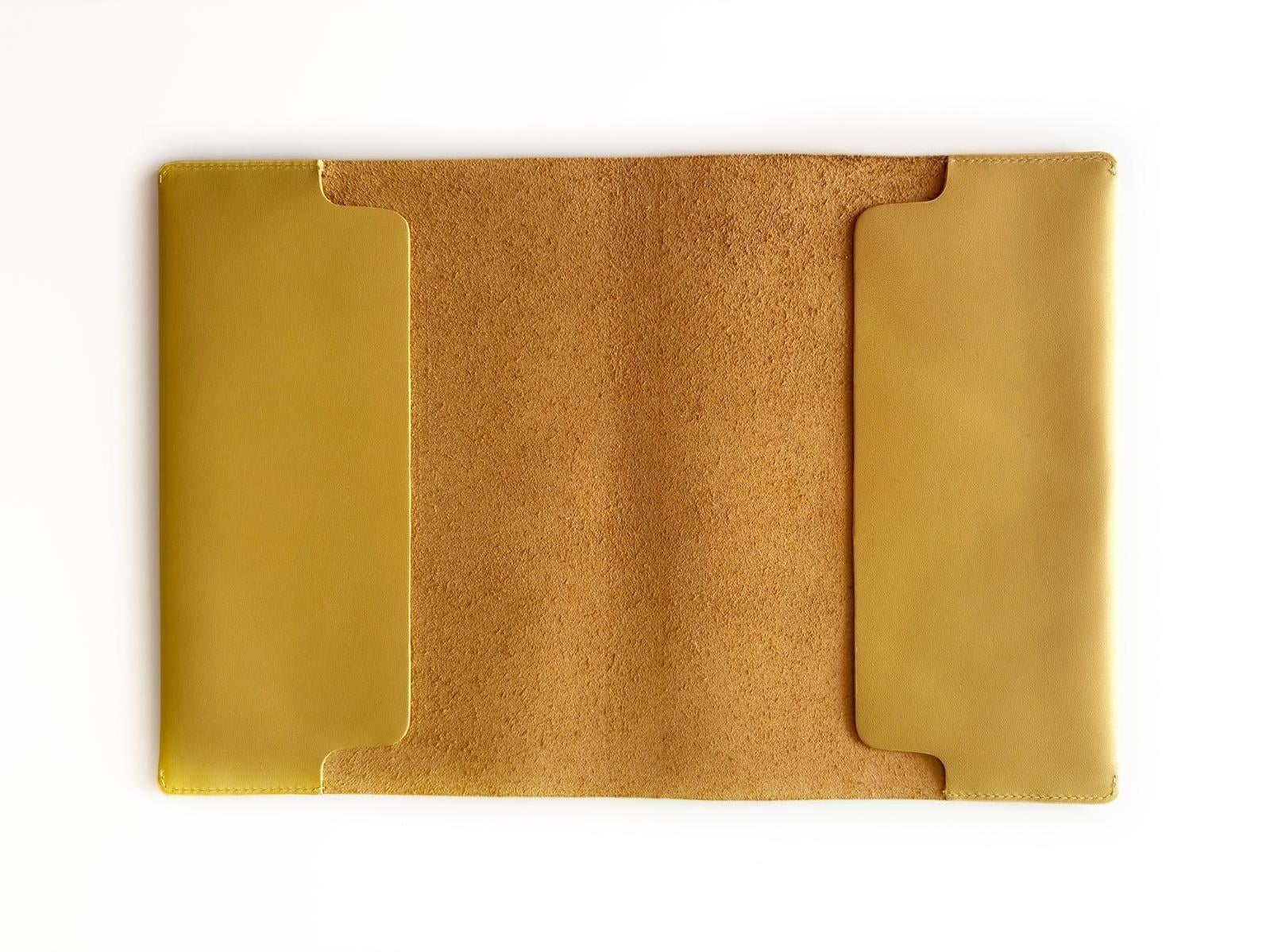 Eng Leather A5 Ebatlı Hakiki Deri Defter Kılıfı - Sun Flower