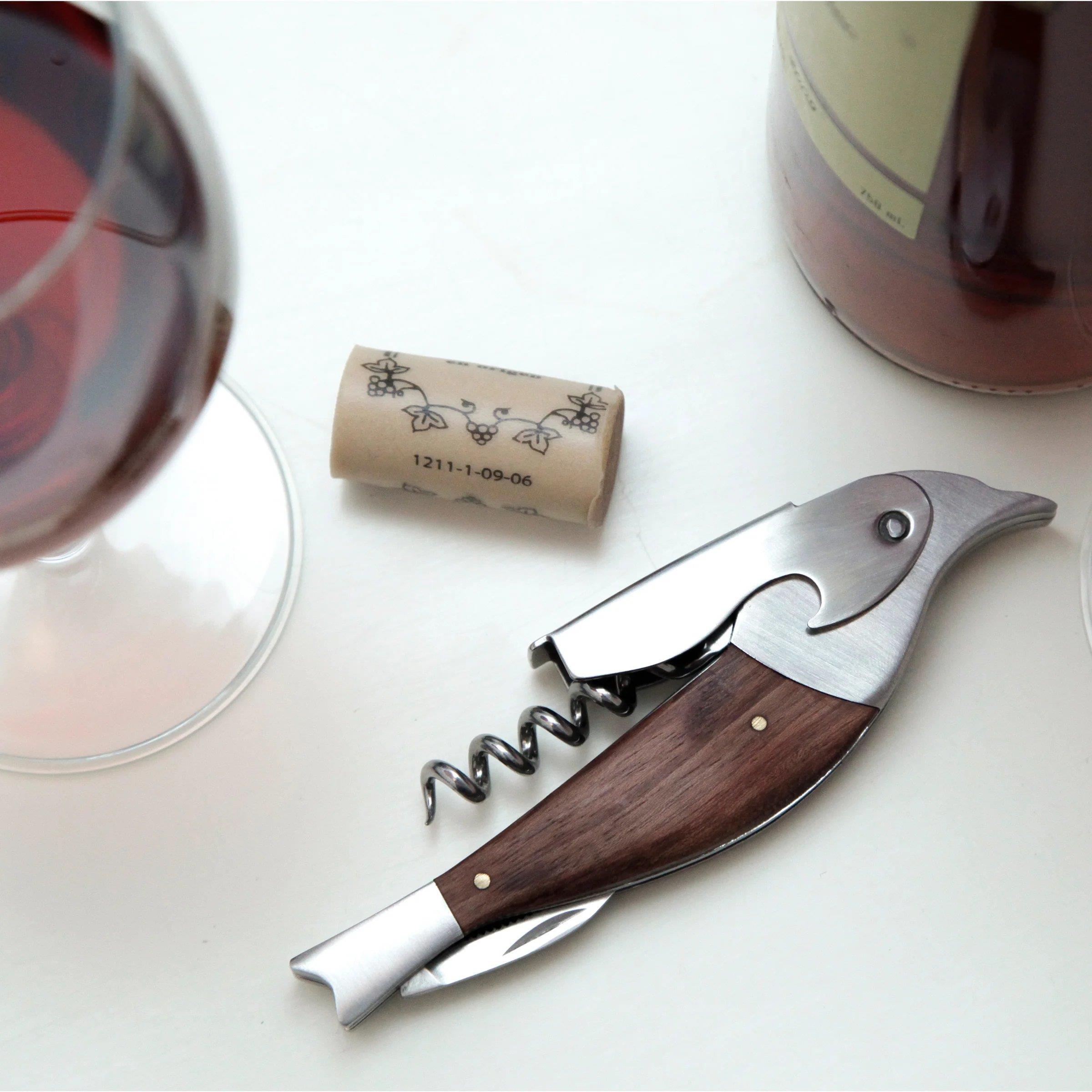 Kikkerland Bird Corkscrew-Tirbuşon Kuş