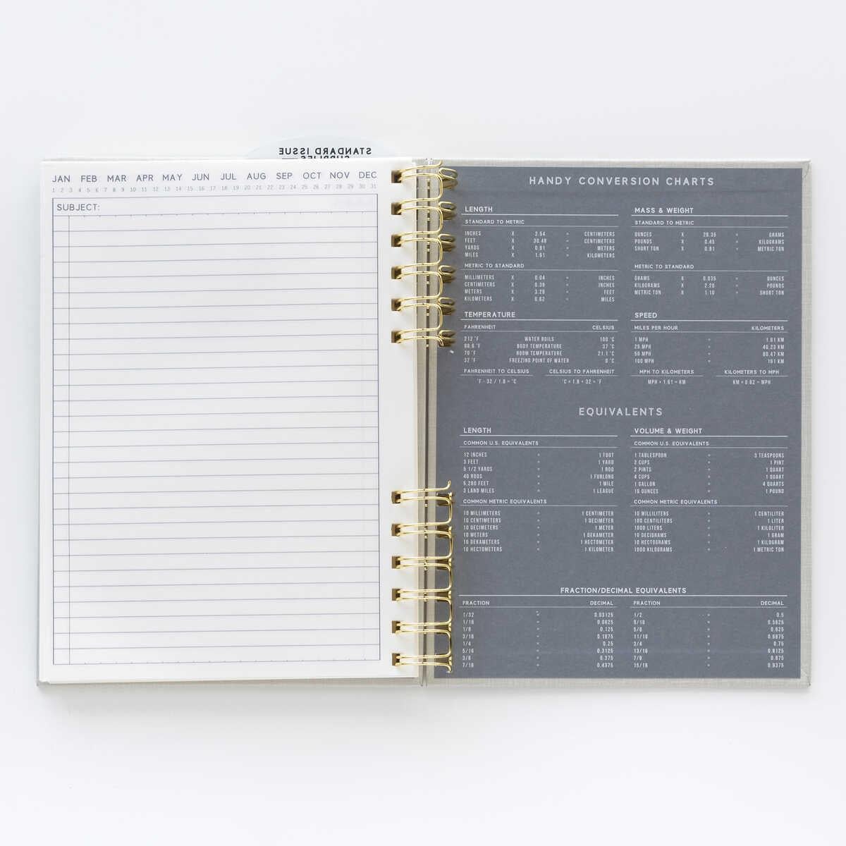 Designworks Ink Standard Issue Spiralli Defter Ochre