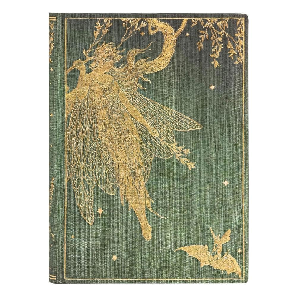 Paperblanks  Sert Kapak Defter - Olive Fairy - Midi - Çizgisiz