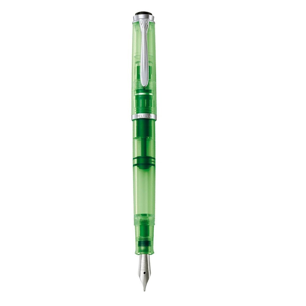 Pelikan Classic M205 Duo Highligter Yeşil Dolma Kalem Seti EF Uç