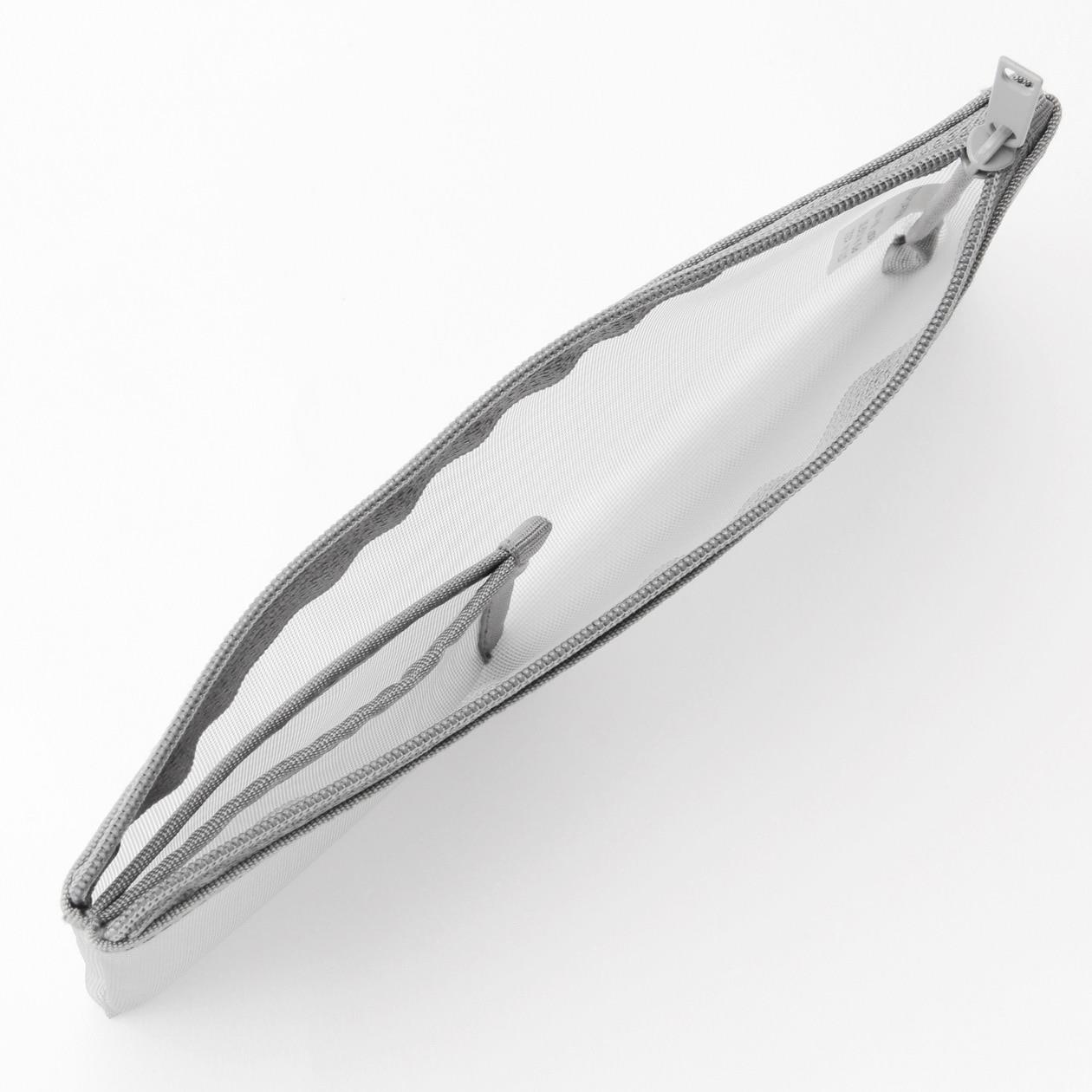 Muji Mesh Pen Case with Pocket Cepli Kalem Çantası