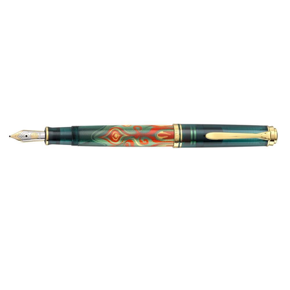 Pelikan Souverän M600 Art Collection Rudi Rother Dolma Kalem EF Uç