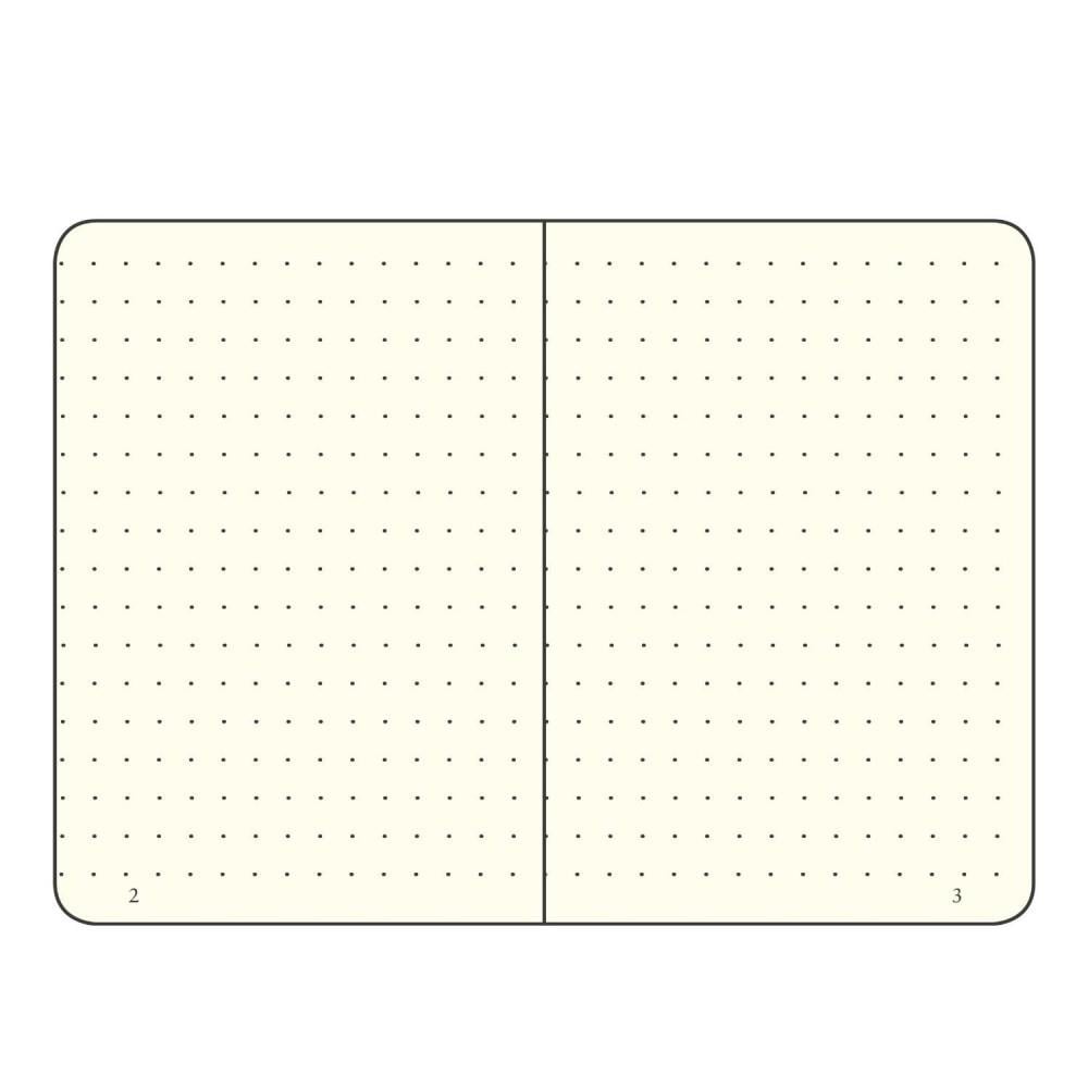 Leuchttrum 1917 Medium(A5) Sert Kapak, 251 Numaralandırılmış Noktalı Sayfa Defter Powder 361576