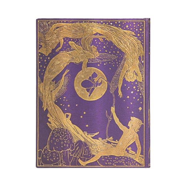 Paperblanks Violet Fairy Sert Kapak 18x23 Çizgili Defter PB6510-4