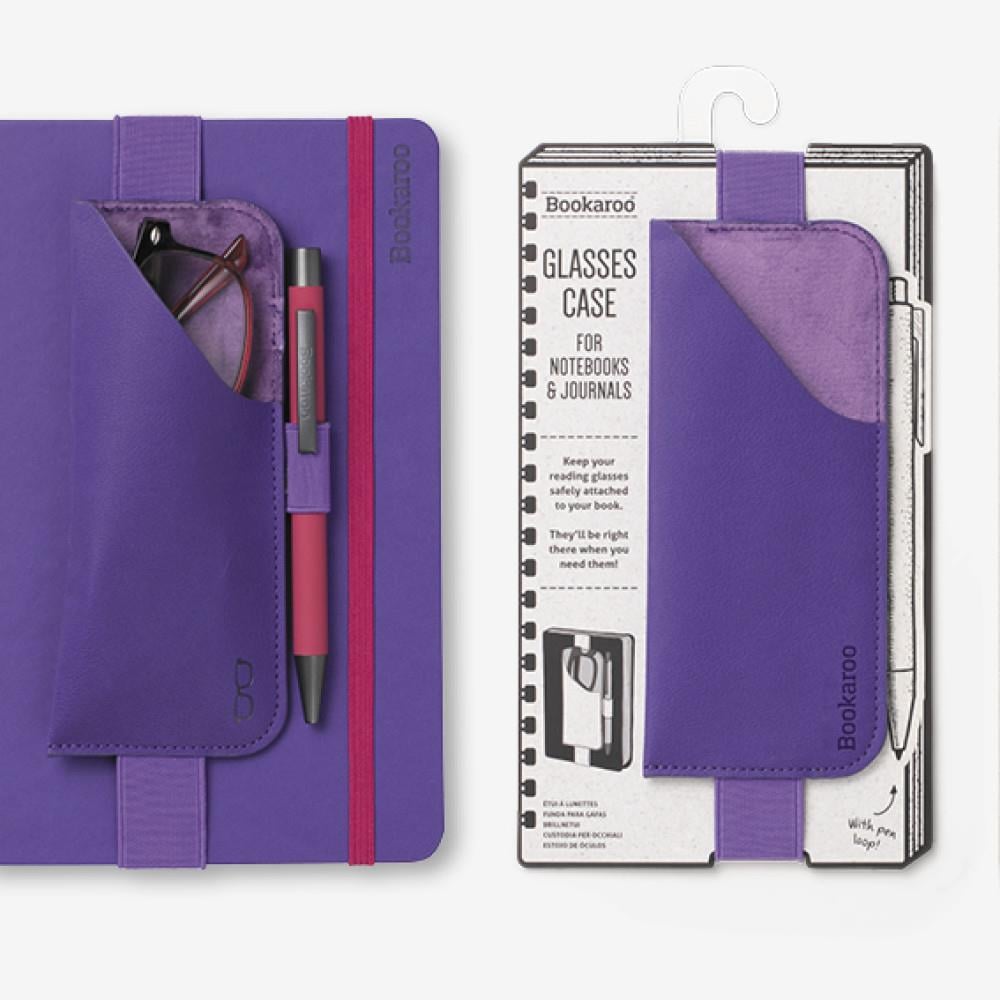 IF Bookaroo Glasses Case Lastikli Gözlük Kılıfı - Purple 