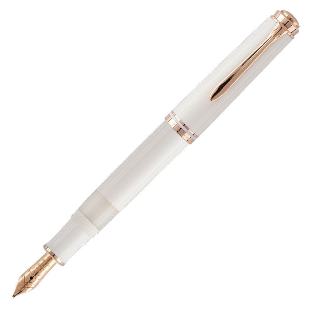 Pelikan Souveran M600 Special Edition Dolma Kalem B Uç White Rose Gold