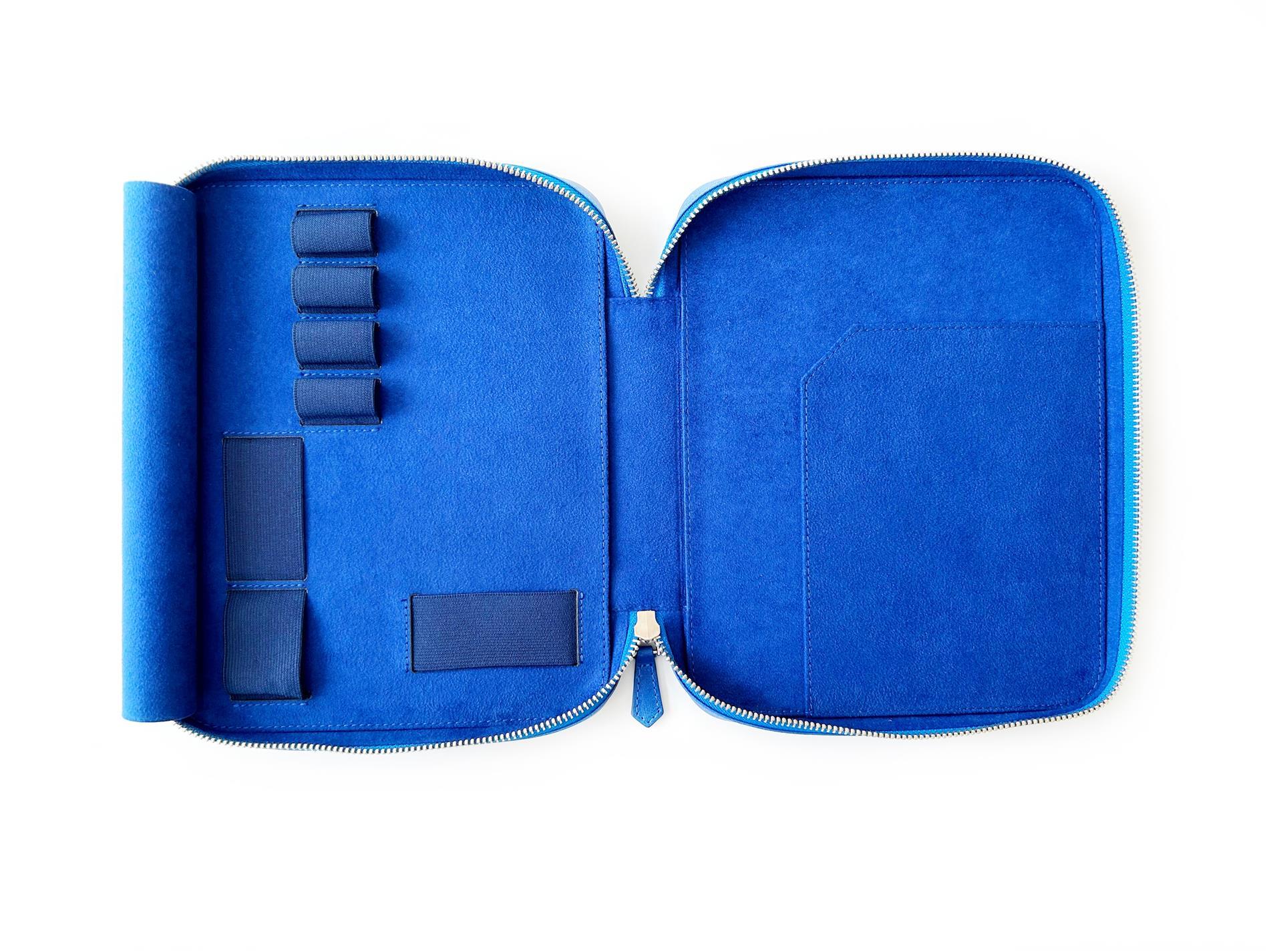 Eng Leather Prussian Blue A5 Ebatlı Organizer