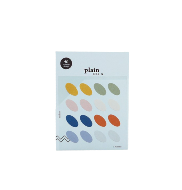 Suatelier Deco Sticker Plain Label Stickers 1660 Plain 56