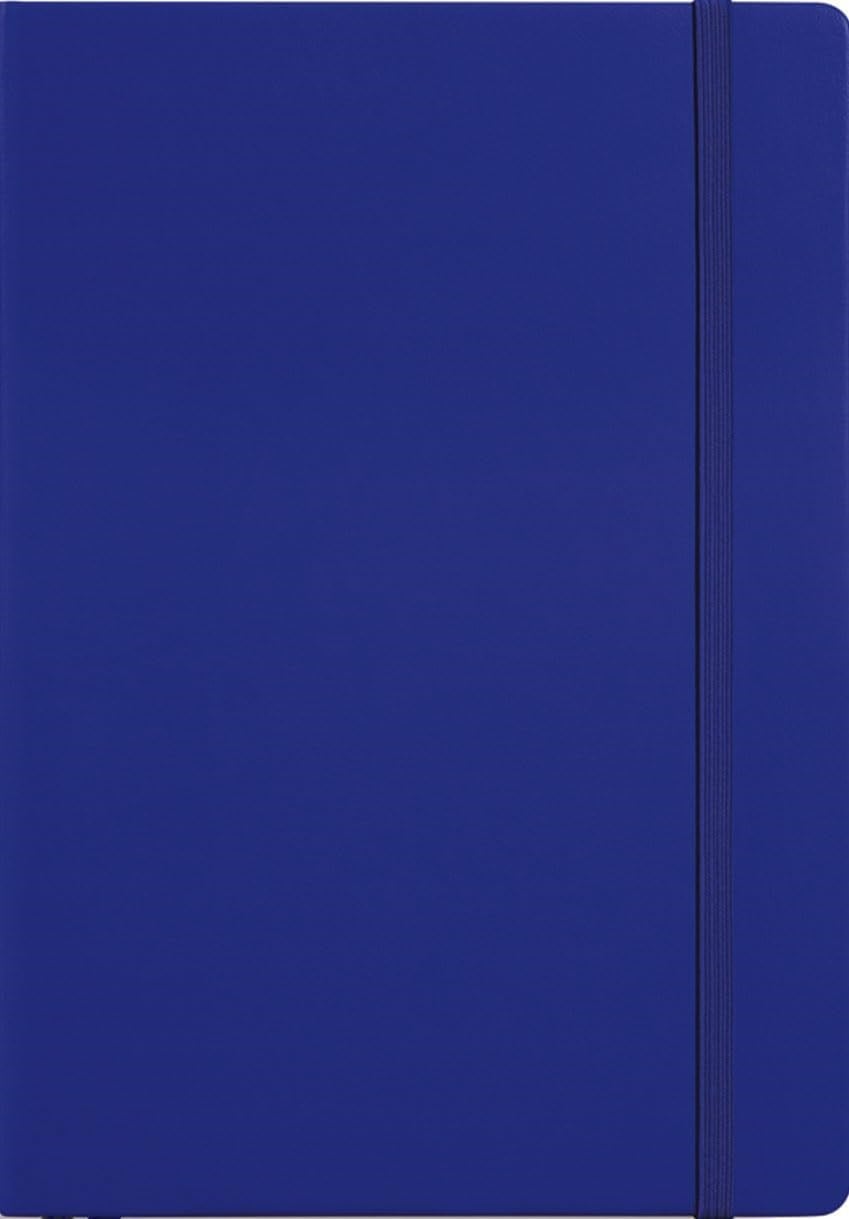 Leuchtturm1917 Not Defteri Orta Boy (A5), Sert Kapak, 251 Numaralandırılmış Sayfa, Düz, Ink Blue 369791