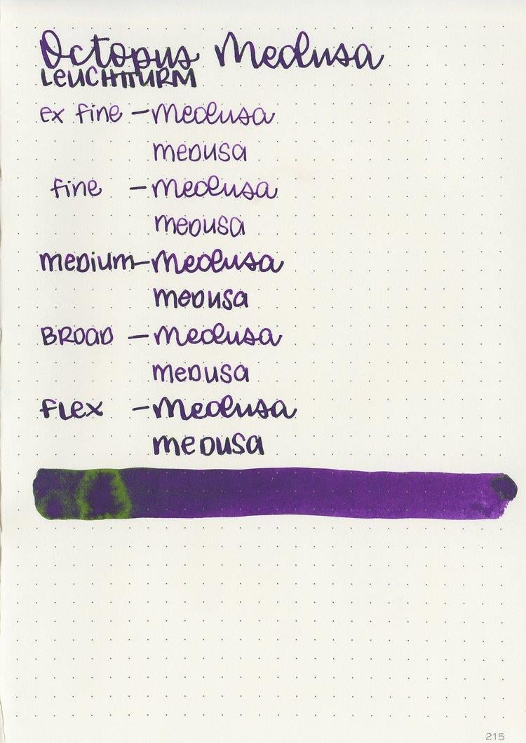 Octopus Fluids Dolma Kalem Şişe Mürekkep 30 ml Medusa