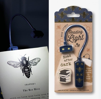 IF Book Lover's Reading Light Kitap Okuma Lambası - Bee