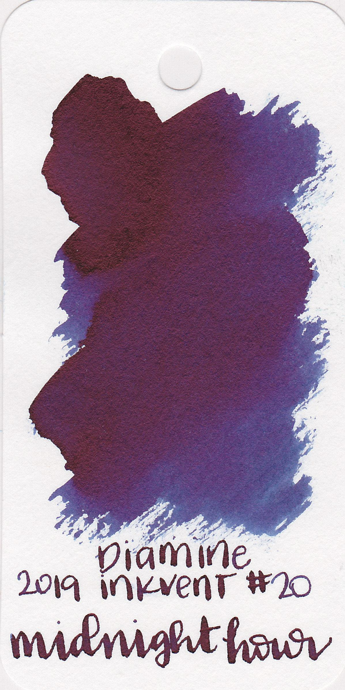 Diamine Inkvent Collection Sheen Mürekkep 50ml Midnight Hour