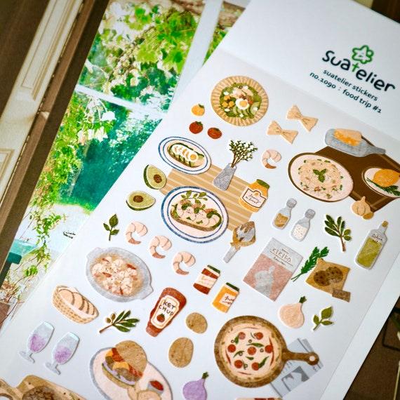 Suatelier Deco Sticker Food Trip #1