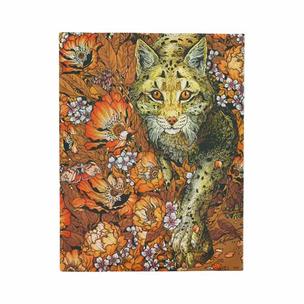 Paperblanks Lynx Rising Art Yumuşak Kapak 18x23 Çizgisiz Defter FB1360-1