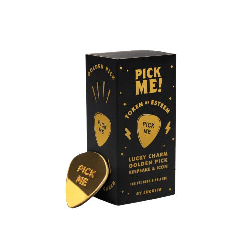 Suck Uk Pick Me Gold Pena Charm