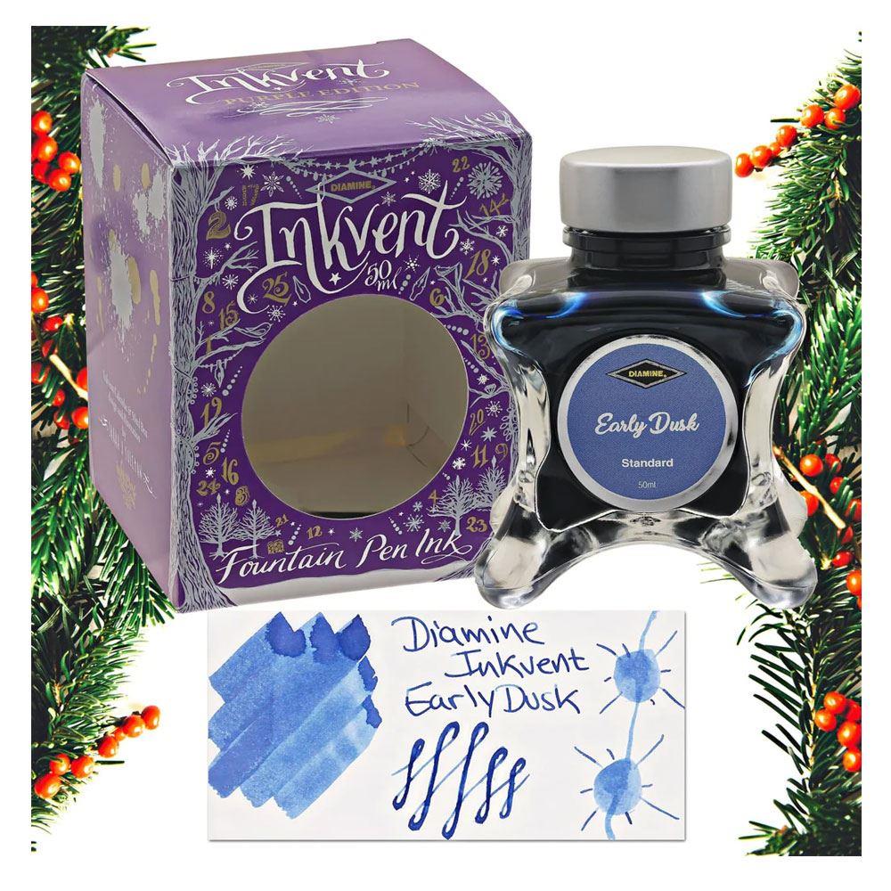 Diamine Inkvent Purple Collection Şişe Mürekkep 50ml Early Dusk