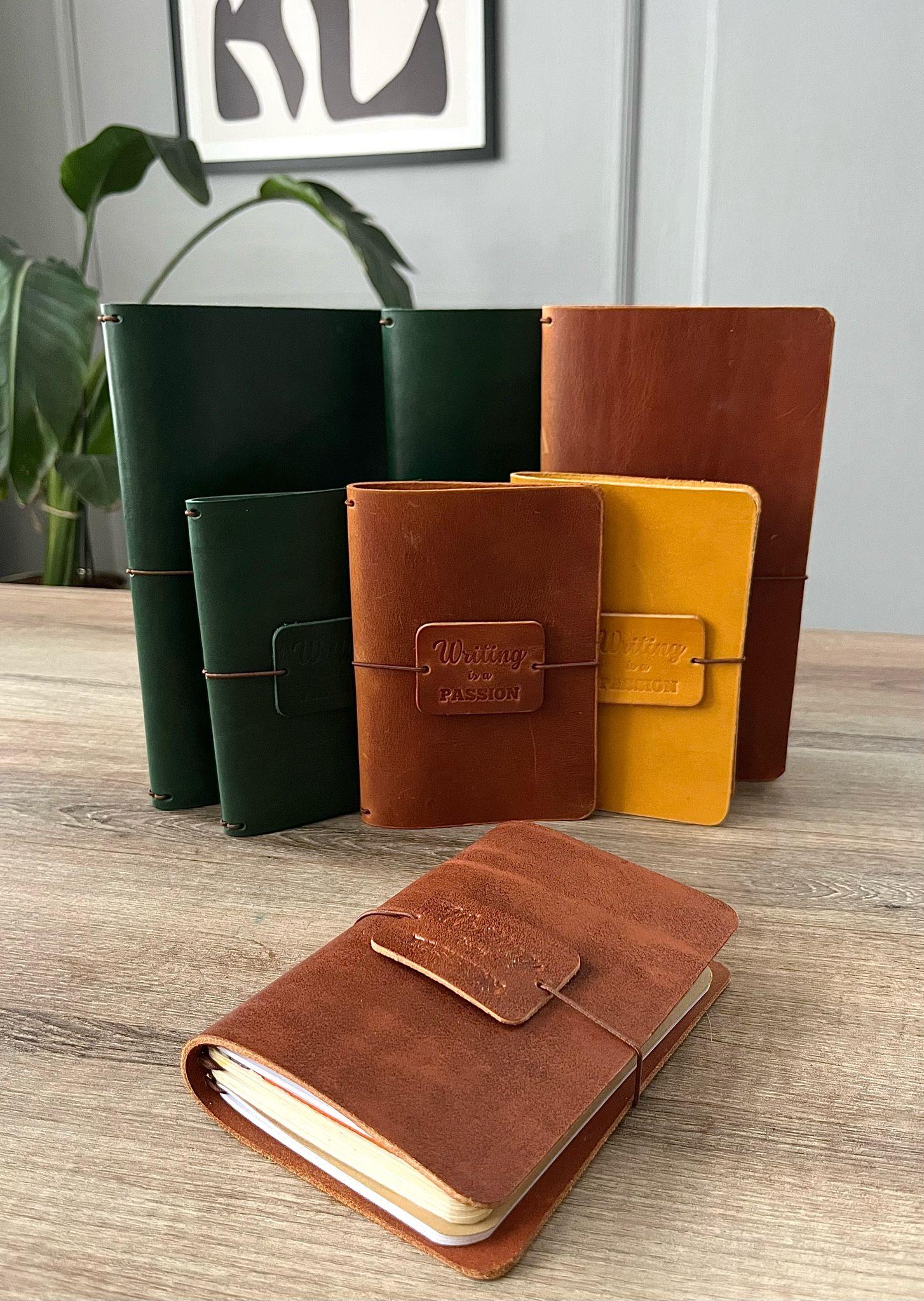 Aegan Leather Deri Defter Lastiği Yeşil