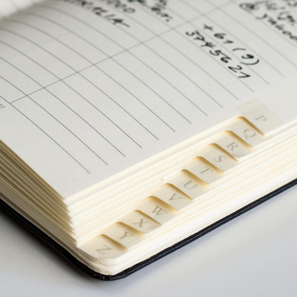 Leuchtturm1917 Sert Kapak 100 gr. Kağıt A6  Adres Defteri Forest Green 370362