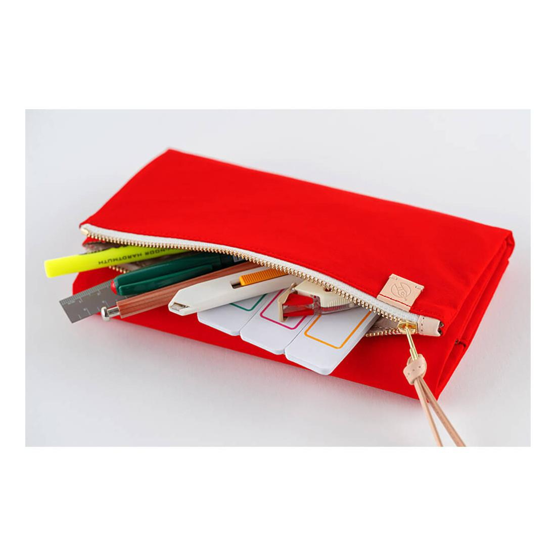 Hobonichi Techo Weeks Cover - Tragen RED Defter Kılıfı