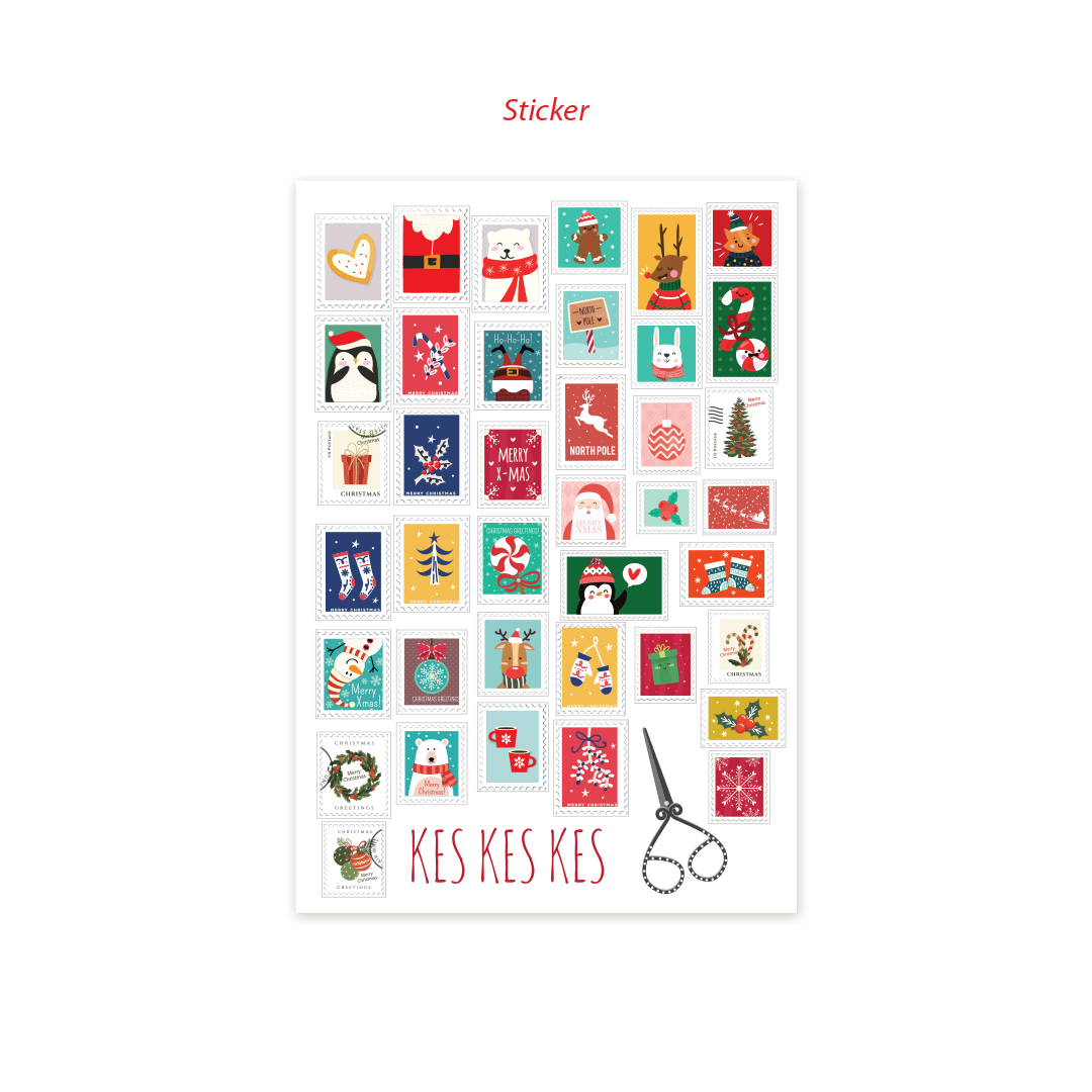 Oh Deer! Sticker, Washi Bant ve Kesme Süsleme Seti