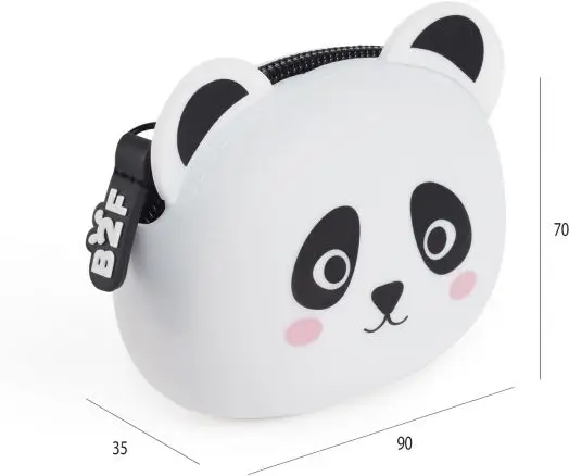 Miquelrius Silikon Bozuk Para Cüzdanı - Panda