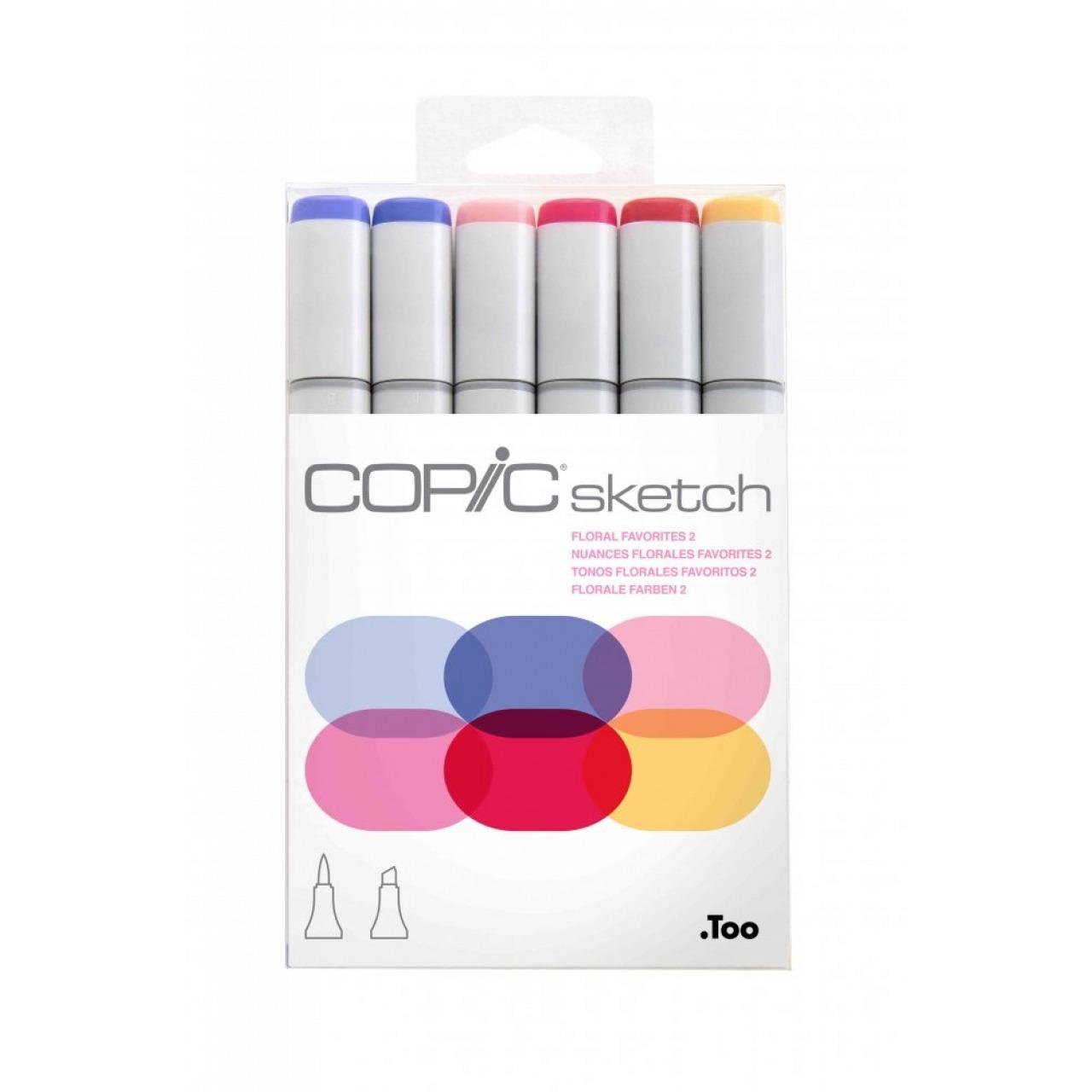 Copic Sketch 6lı set Floral Favorites 2