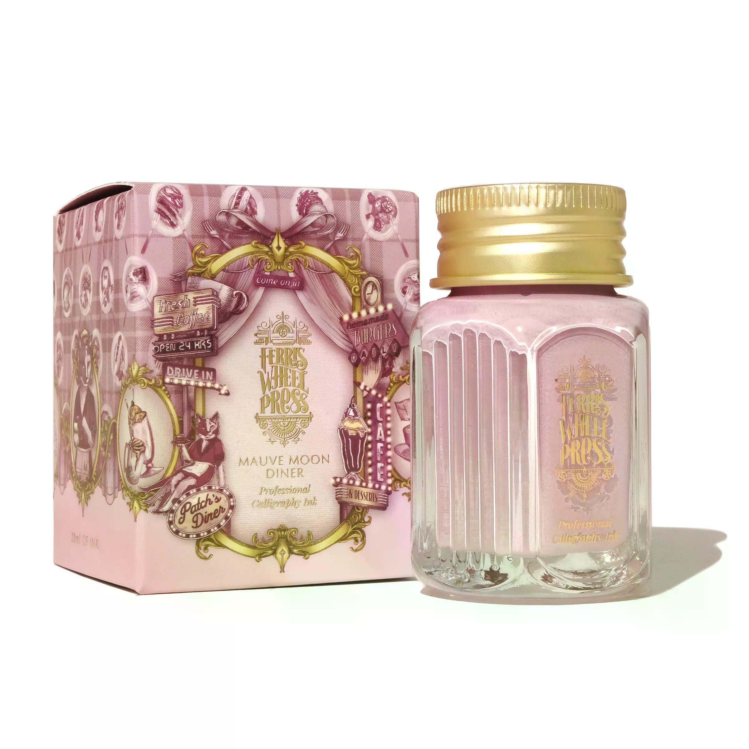 Ferris Wheel Press Mauve Moon Diner Kaligrafi Şişe Mürekkep - 28 ml
