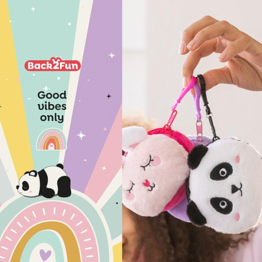 Miquelrius Back2Fun Pofuduk Fluffy Friends Çok Amaçlı Çanta - Panda