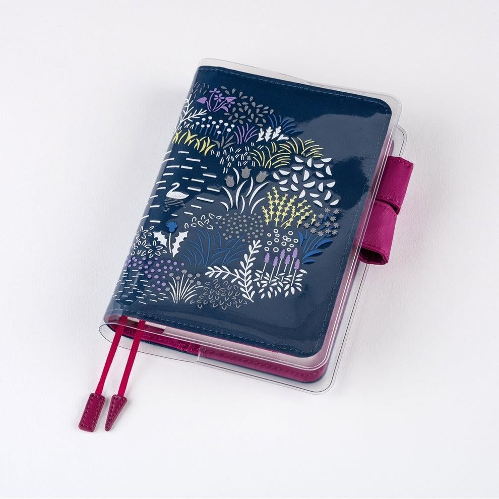Hobonichi Yuri Sanae: Cover on Cover for A6 Size (Forest Lake)