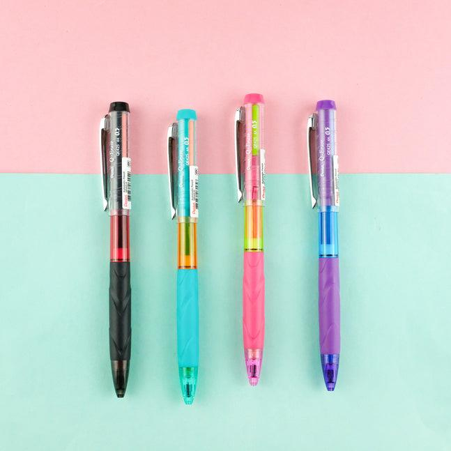 Pentel QE427 Q-Erase 0.7 mm Mekanik Uçlu Kalem - Violet 