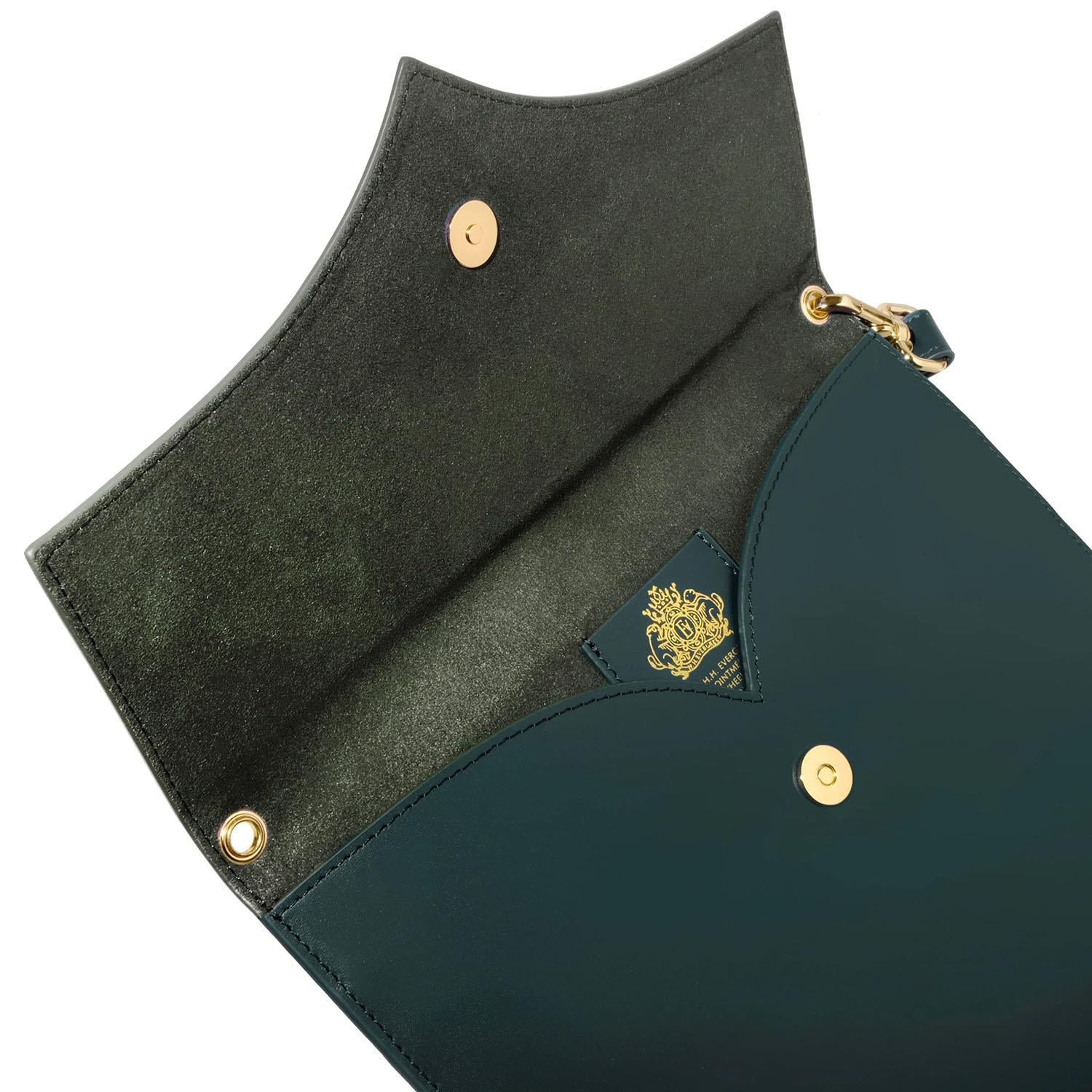 Ferris Wheel Press The Pendant Folio Deri Çanta Deep Teal