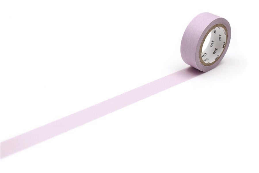 Kamo-i Masking Washi Tape 15mm×7m×8 Rolls Pastel Raspberry
