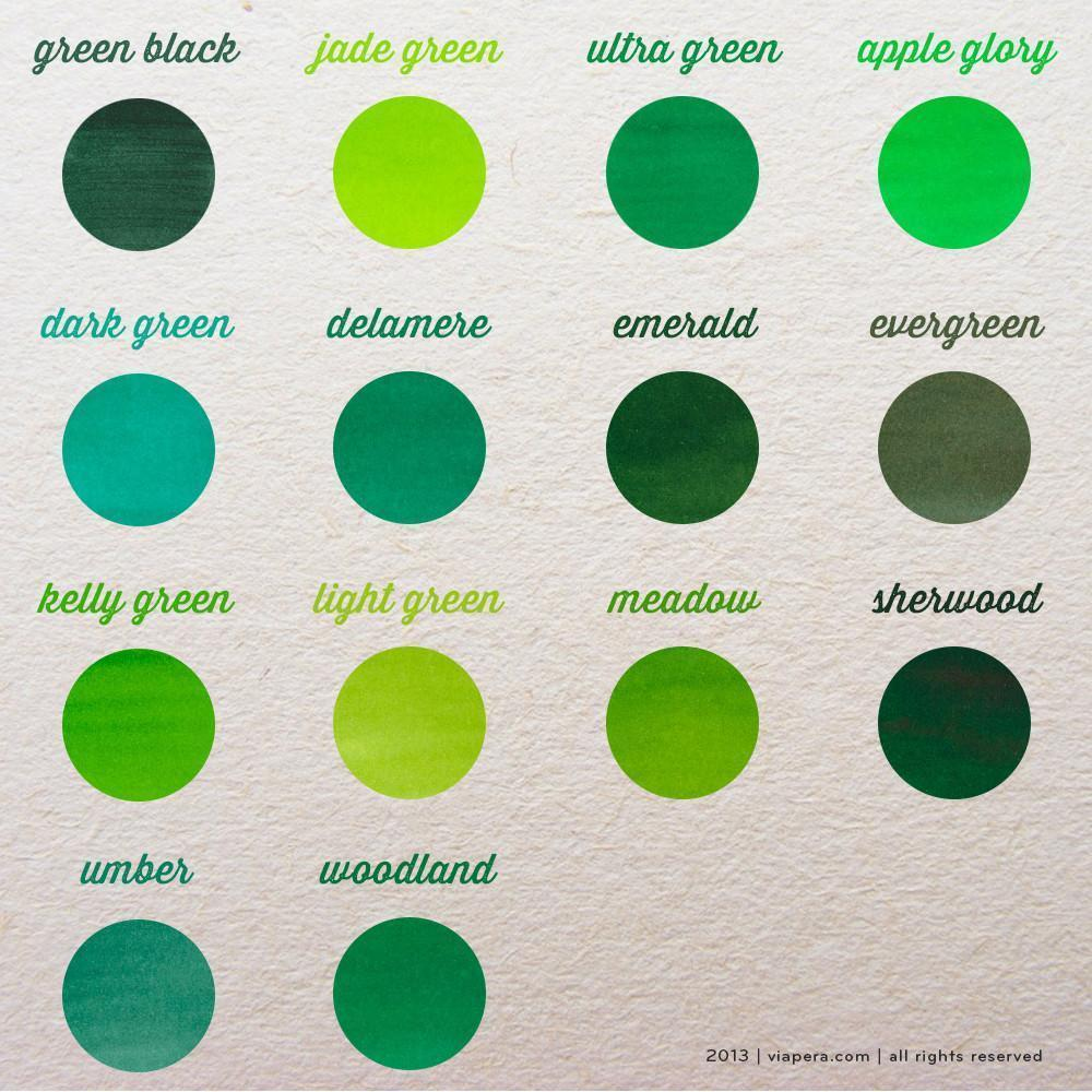 Diamine 30 ml Şişe Mürekkep Apple Glory