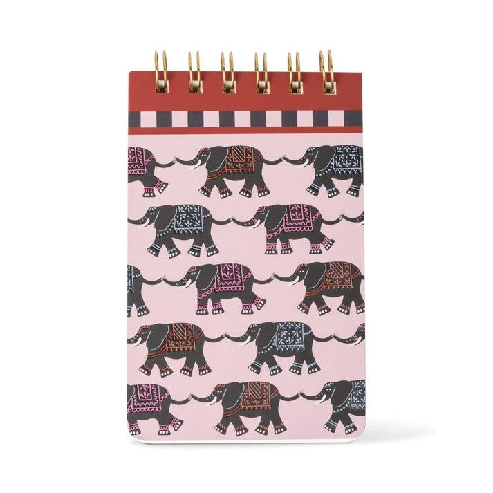Designworks Ink - A Dopo A6  Twin Wire Notepad  Elephant