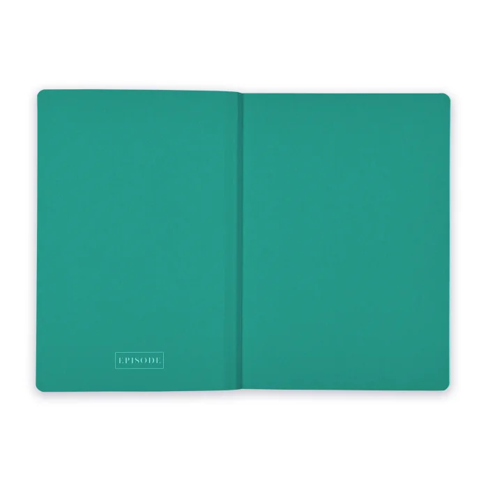 Episode Colourblock Uno Deep Mint A5 Perfect Bound Defter