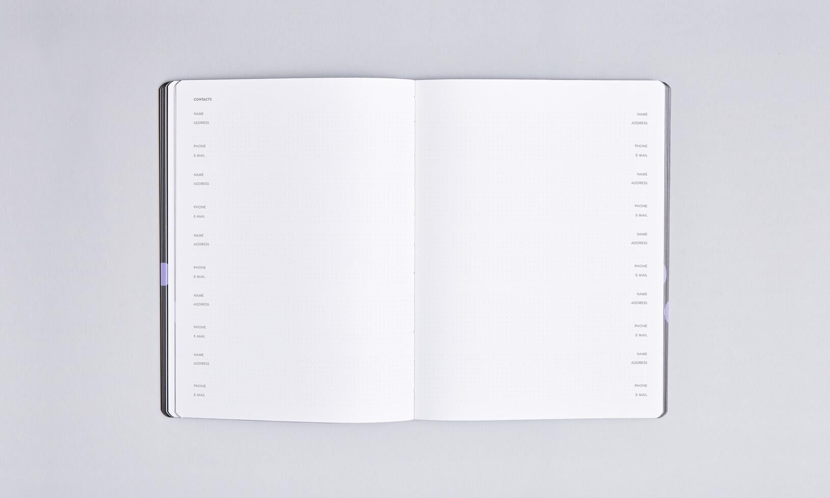 Nuuna Weekly Diary M 2024 Green Light Planner 
