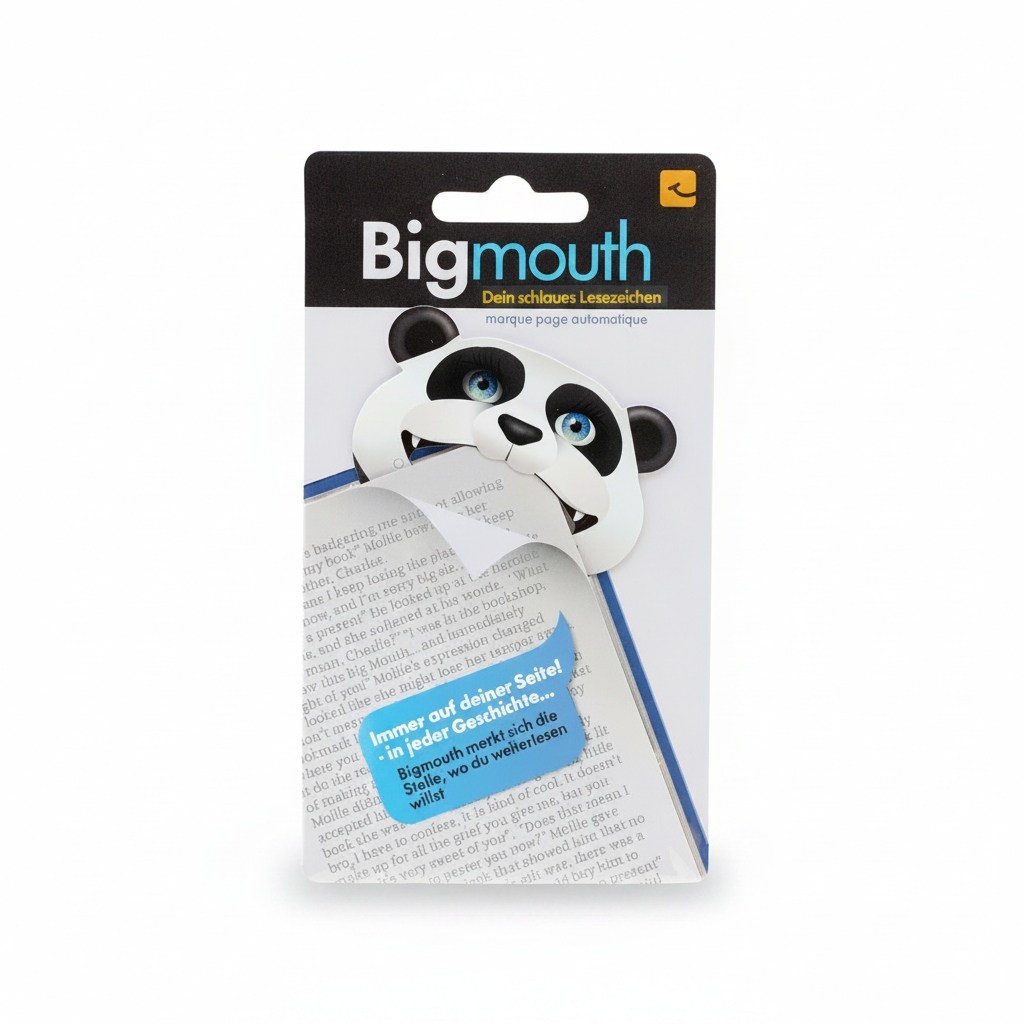 Flexilight Bigmouth Bookmark Panda - Kocaağız Kitap Ayracı Panda