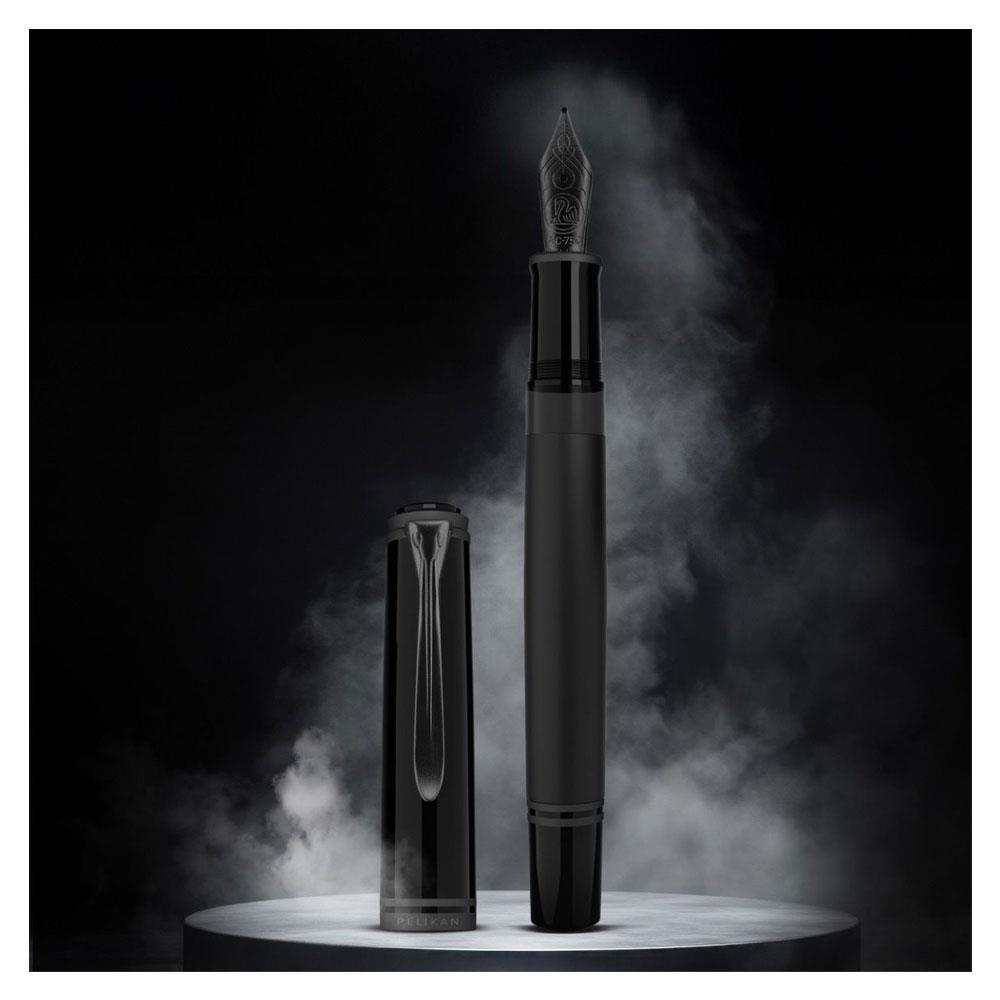 Pelikan Souverän M809 Black Matt Special Edition Dolma Kalem M Uç