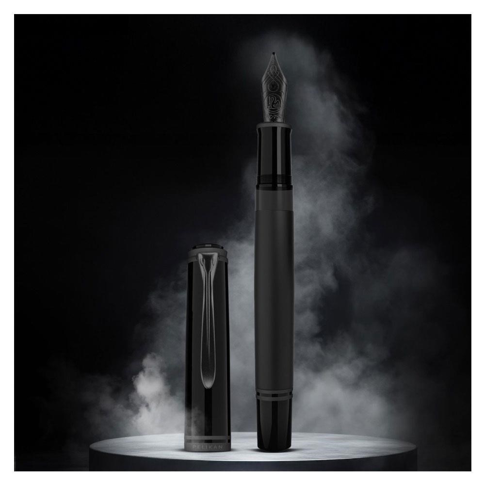Pelikan Souverän M809 Black Matt Special Edition Dolma Kalem M Uç