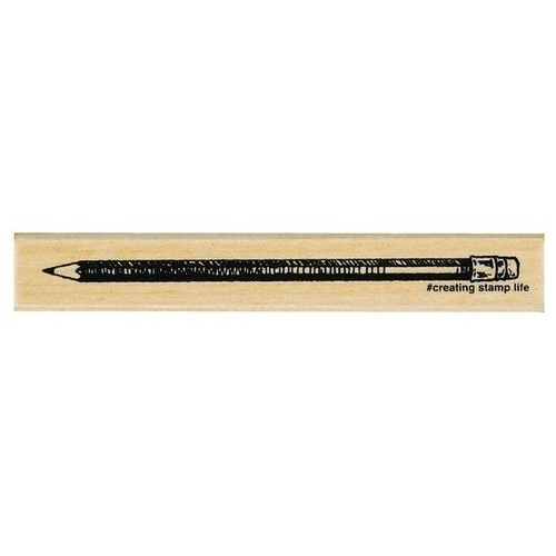 Kodomo No Kao I Love Stamp Pencil Büyük Boy Damga