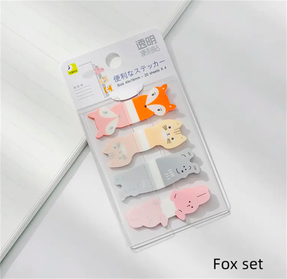 Fox and Friends Post It Set