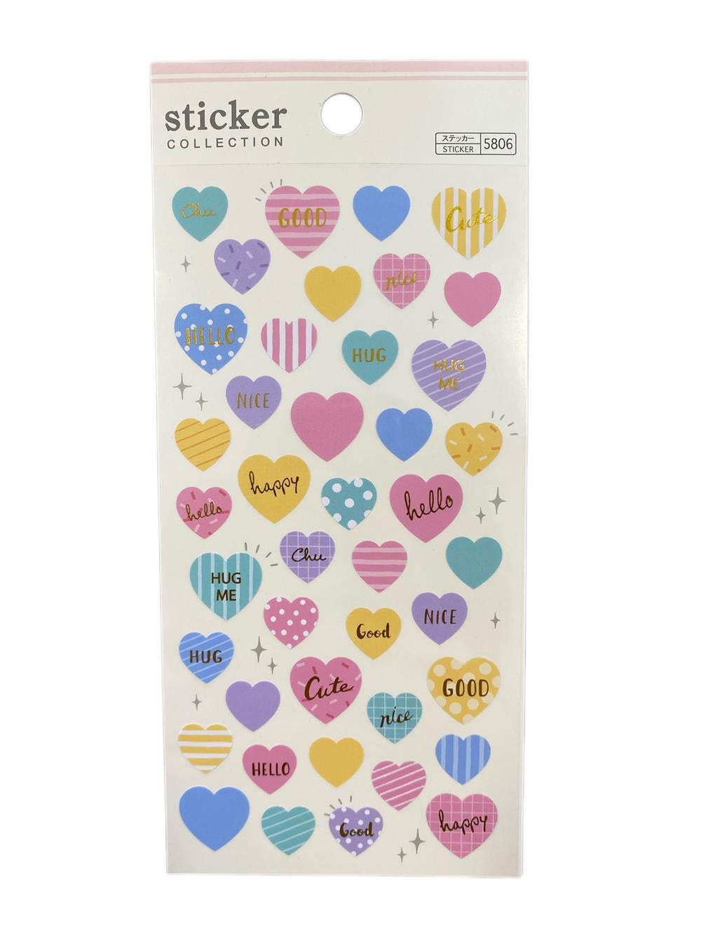 Hearts Sticker Set 