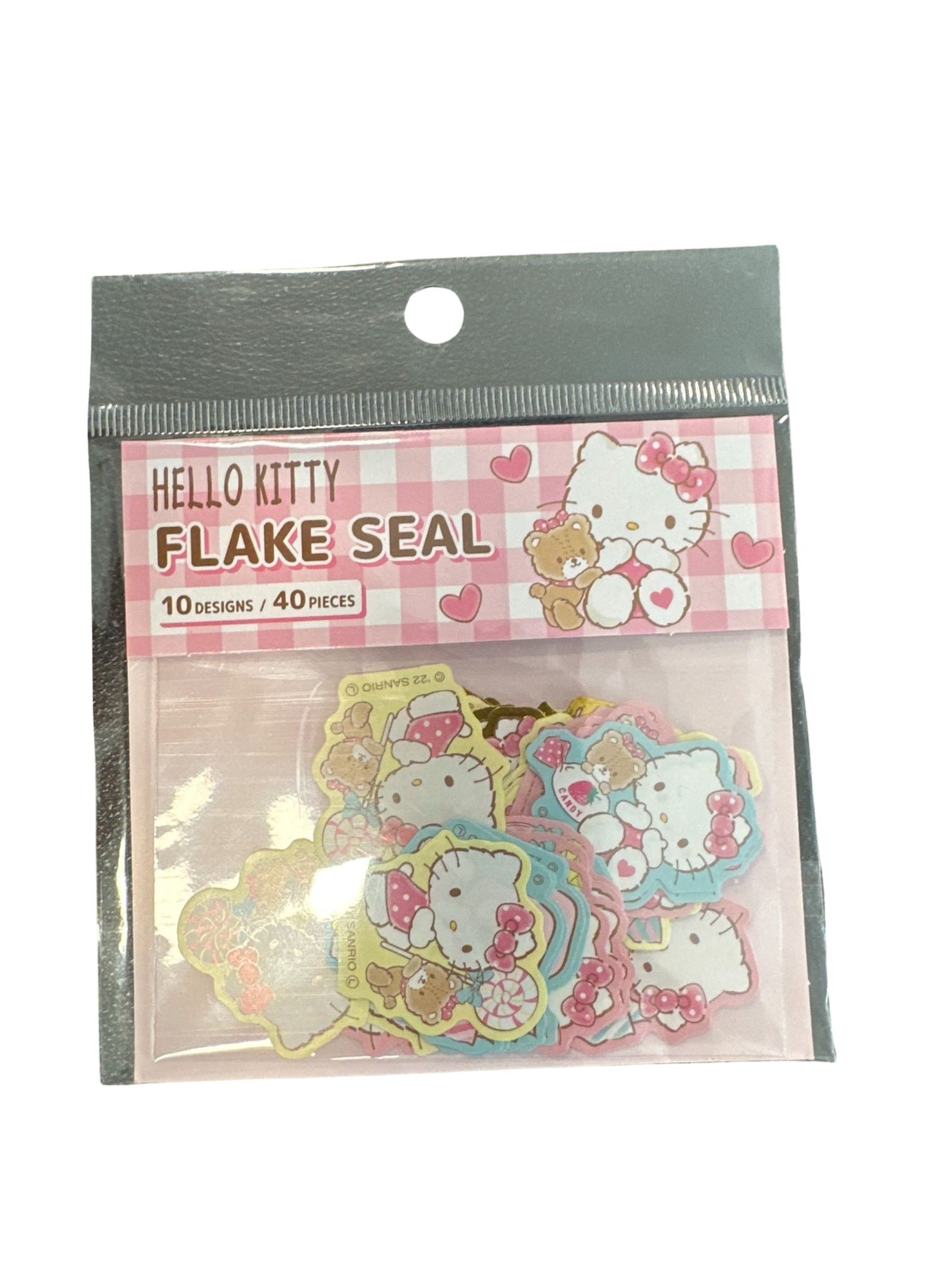 Hello Kitty Flake Seal 40 Parça Sticker Seti