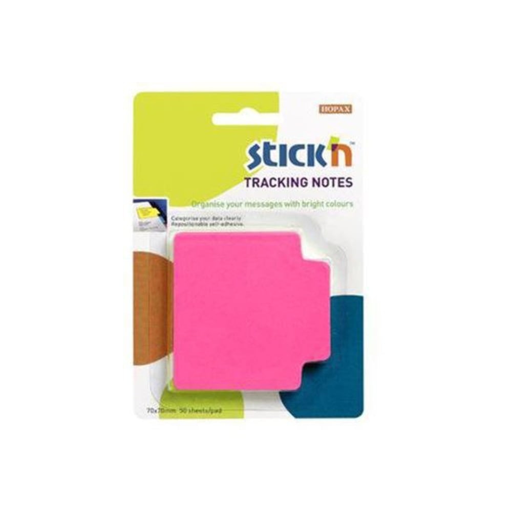 Hopax Stickn Tracking Notes Seperatör Not Kağıdı Neon Pembe