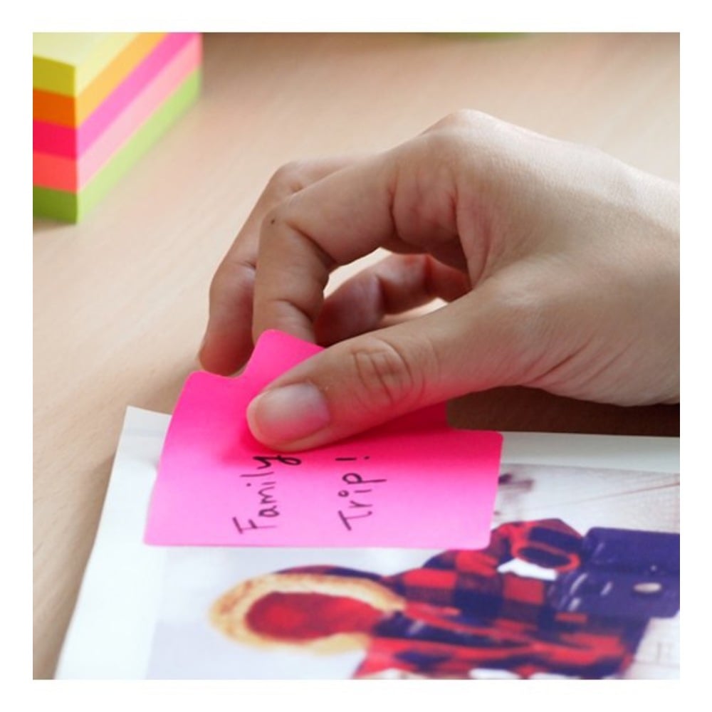 Hopax Stickn Tracking Notes Seperatör Not Kağıdı Neon Pembe