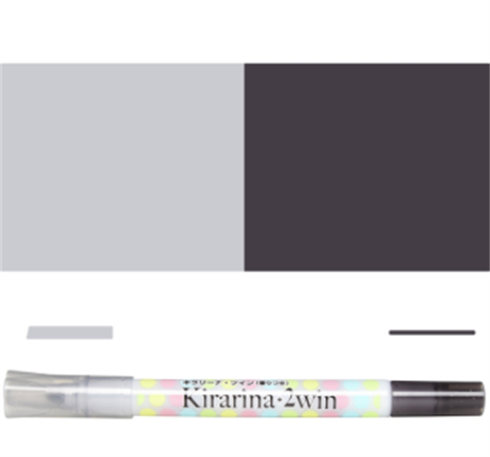 Kirarina 2win Kokulu Gray Fosforlu Çift Taraflı Kalem